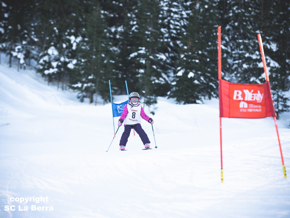 Marie Montibert-Ski-Club La Berra-Course Enfants-2024-6