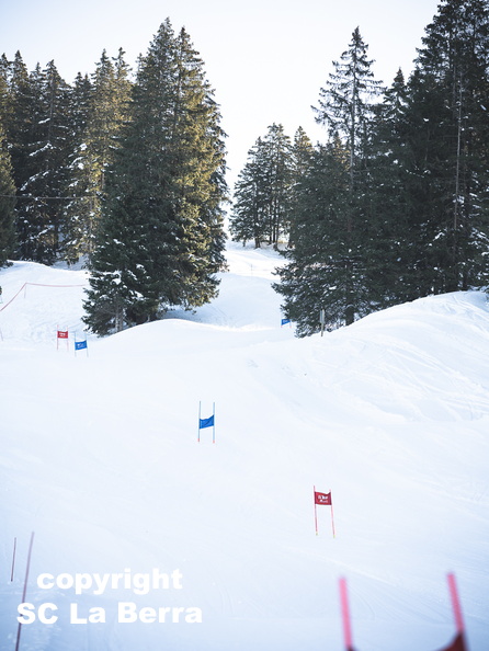 Marie Montibert-Ski-Club La Berra-Course Enfants-2024-4