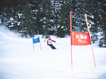 Marie Montibert-Ski-Club La Berra-Course Enfants-2024-7