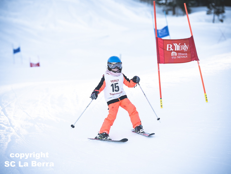 Marie Montibert-Ski-Club La Berra-Course Enfants-2024-14