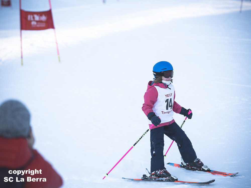 Marie Montibert-Ski-Club La Berra-Course Enfants-2024-13
