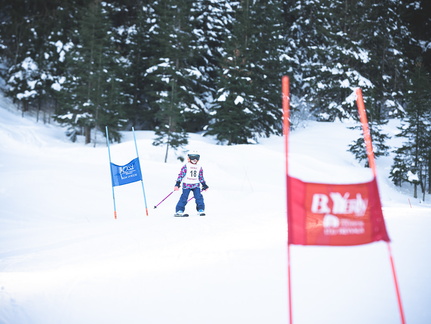 Marie Montibert-Ski-Club La Berra-Course Enfants-2024-18