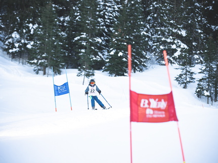 Marie Montibert-Ski-Club La Berra-Course Enfants-2024-20