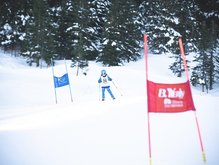 Marie Montibert-Ski-Club La Berra-Course Enfants-2024-22