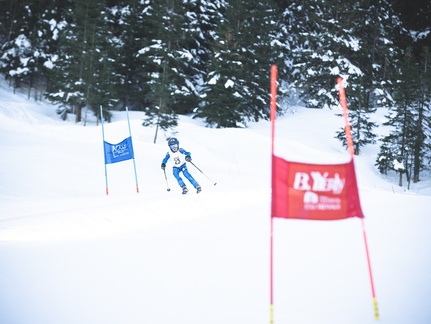 Marie Montibert-Ski-Club La Berra-Course Enfants-2024-21