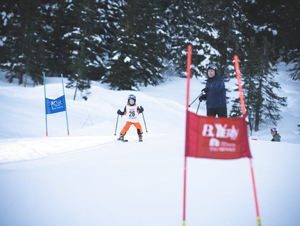 Marie Montibert-Ski-Club La Berra-Course Enfants-2024-24