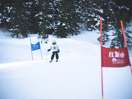 Marie Montibert-Ski-Club La Berra-Course Enfants-2024-28