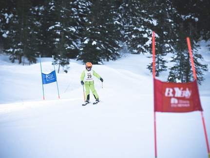 Marie Montibert-Ski-Club La Berra-Course Enfants-2024-27