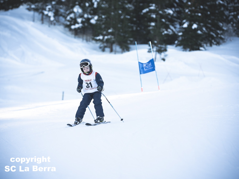 Marie Montibert-Ski-Club La Berra-Course Enfants-2024-31