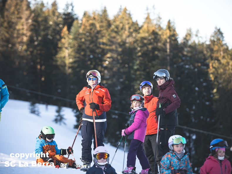 Marie Montibert-Ski-Club La Berra-Course Enfants-2024-35