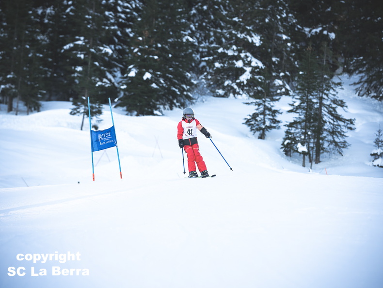 Marie Montibert-Ski-Club La Berra-Course Enfants-2024-38