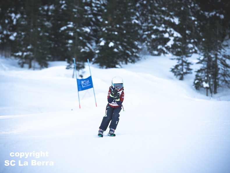 Marie Montibert-Ski-Club La Berra-Course Enfants-2024-39