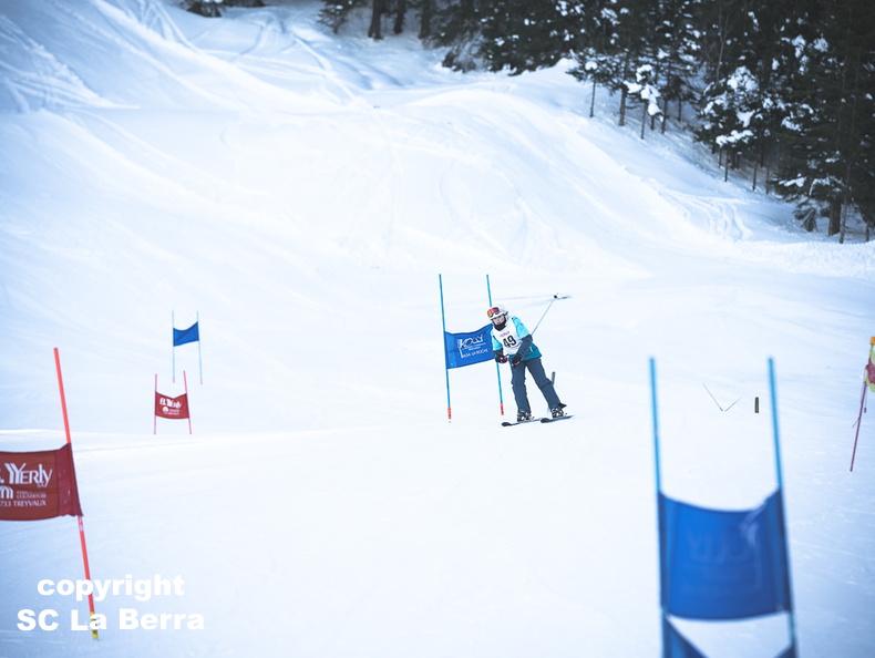 Marie Montibert-Ski-Club La Berra-Course Enfants-2024-45