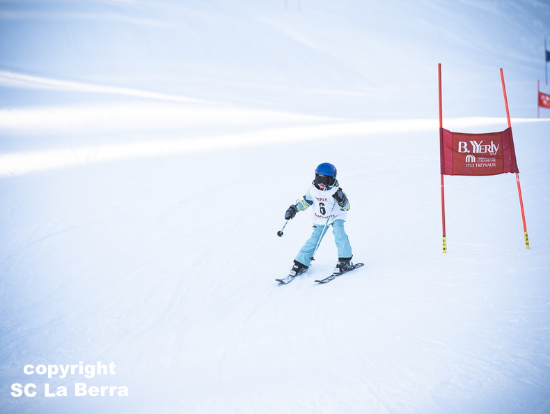 Marie Montibert-Ski-Club La Berra-Course Enfants-2024-51