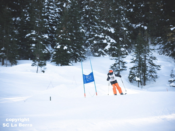 Marie Montibert-Ski-Club La Berra-Course Enfants-2024-80