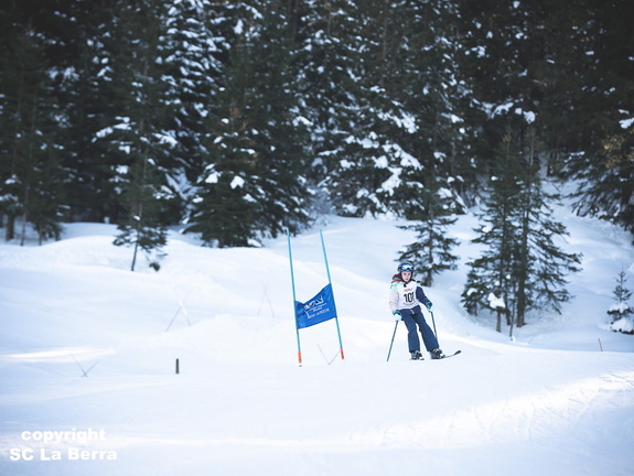 Marie Montibert-Ski-Club La Berra-Course Enfants-2024-91
