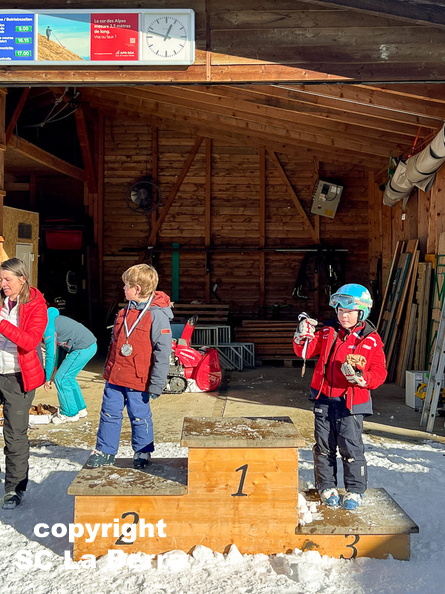 Marie Montibert-Ski-Club La Berra-Course Enfants-2024-93