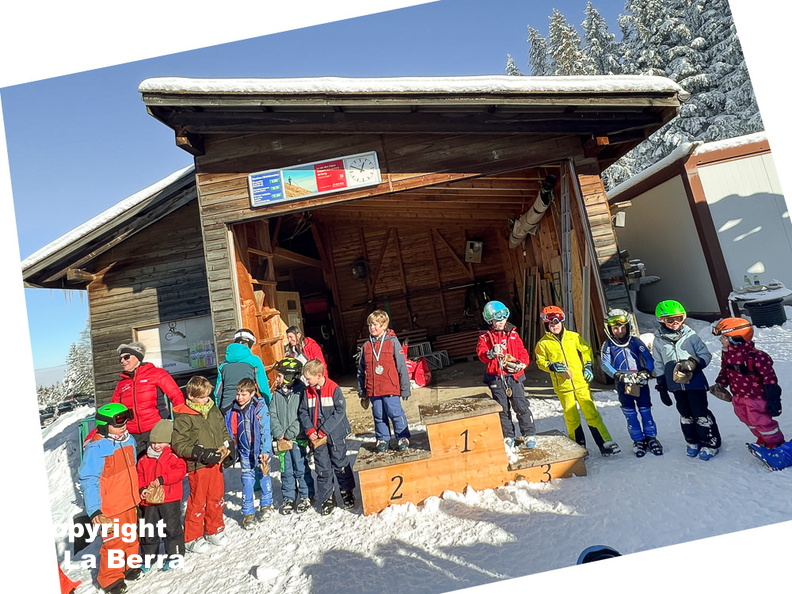 Marie Montibert-Ski-Club La Berra-Course Enfants-2024-96