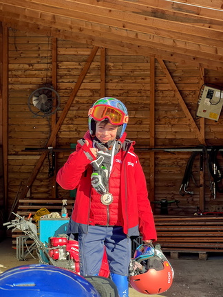 Marie Montibert-Ski-Club La Berra-Course Enfants-2024-105